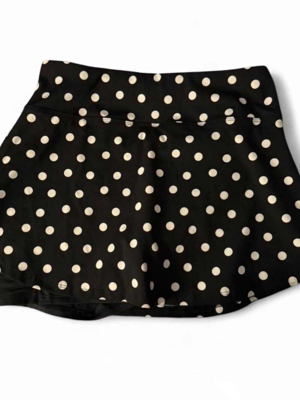 NWT | Cynthia Rowley | Polka Dot Tennis Golf Active Skort | Black White | Medium